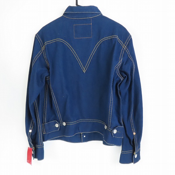 実際に弊社で買取させて頂いた【未使用】LEVIS/リーバイス ビッグサイズ TYPE 1 デニムジャケット 01105-0370/Mの画像 1枚目