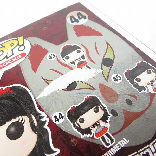 実際に弊社で買取させて頂いたFUNKO/ファンコ POP! ROCKS BABYMETAL/ベビーメタル SU-METAL YUIMETAL MOAMETAL フィギュア 3点セット の画像 8枚目