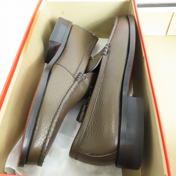 実際に弊社で買取させて頂いたREGAL × VAN JAC/リーガル × ヴァンジャケット タッセルローファー 3780/24.5EEの画像 8枚目