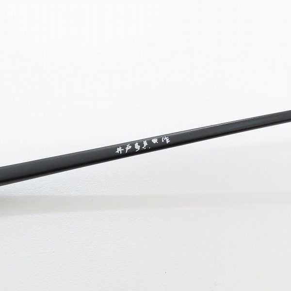 実際に弊社で買取させて頂いた金子眼鏡/カネコガンキョウ 井戸多美男作 メガネフレーム T416 MBKの画像 6枚目