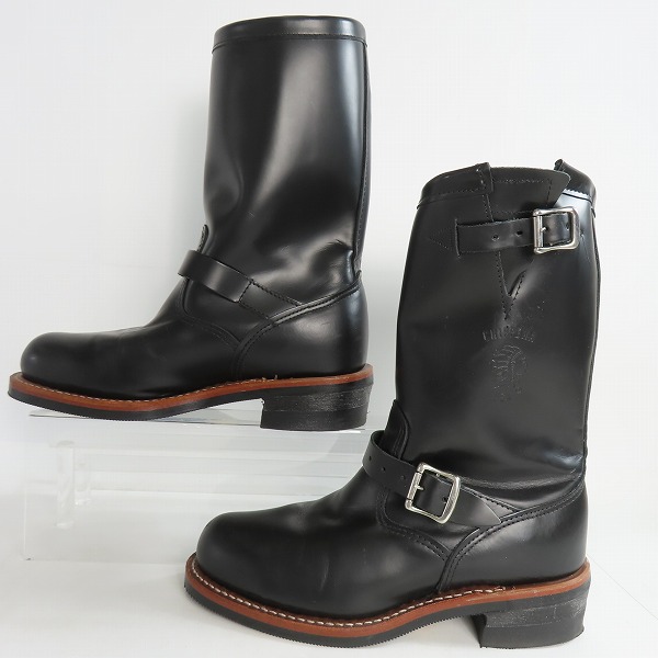 実際に弊社で買取させて頂いたCHIPPEWA/チペワ エンジニアブーツ ブラック 99953/8.5Eの画像 3枚目
