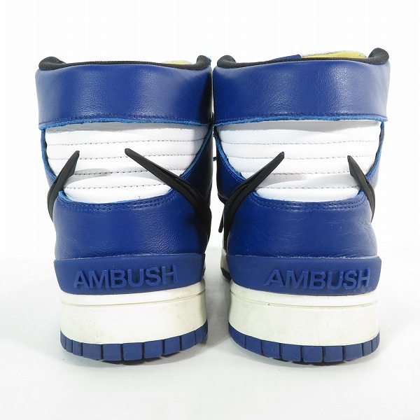 実際に弊社で買取させて頂いたNIKE×AMBUSH/ナイキ×アンブッシュ DUNK HIGH/ダンクハイ ディープロイヤル CU7544-400/30の画像 1枚目