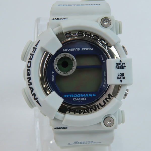 実際に弊社で買取させて頂いたG-SHOCK/Gショック FROGMAN/フロッグマン Men in White Gray 極地 DW-8200LG-8JR【動作未確認】