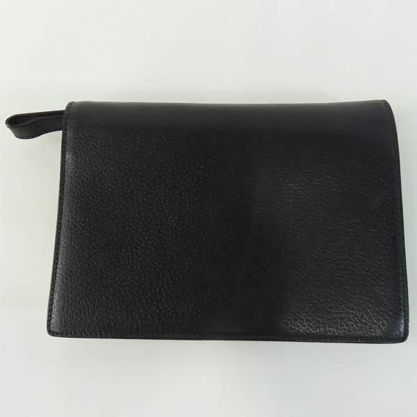 実際に弊社で買取させて頂いたGUCCI/グッチ ハンドル付き レザー クラッチバッグ/セカンドバッグ 018・122・0940の画像 1枚目