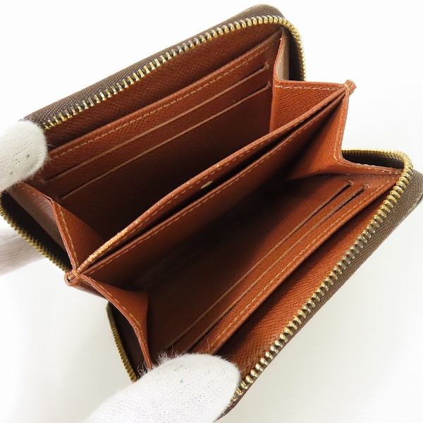 実際に弊社で買取させて頂いたLOUIS VUITTON/ルイヴィトン モノグラム ジッピー コインパース M60067の画像 3枚目