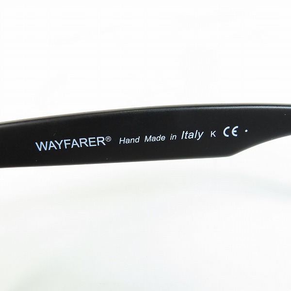 実際に弊社で買取させて頂いたRay-Ban/レイバン×TAKUYA KIMURA/木村拓哉 WAYFARER/ウェイファーラー サングラス/アイウェア RB2140-F 901-S/R5の画像 6枚目