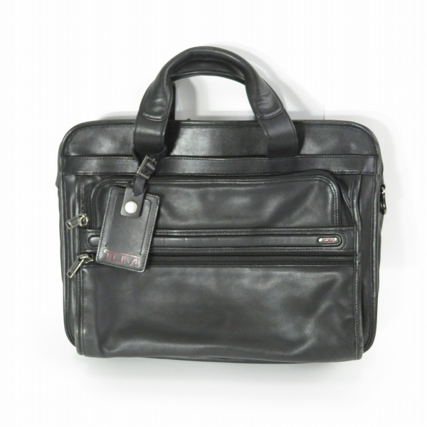 実際に弊社で買取させて頂いたTUMI/トゥミ 牛革 エッセンシャルナパレザー 2WAY ブリーフケース/ビジネスバッグ 96130D4
