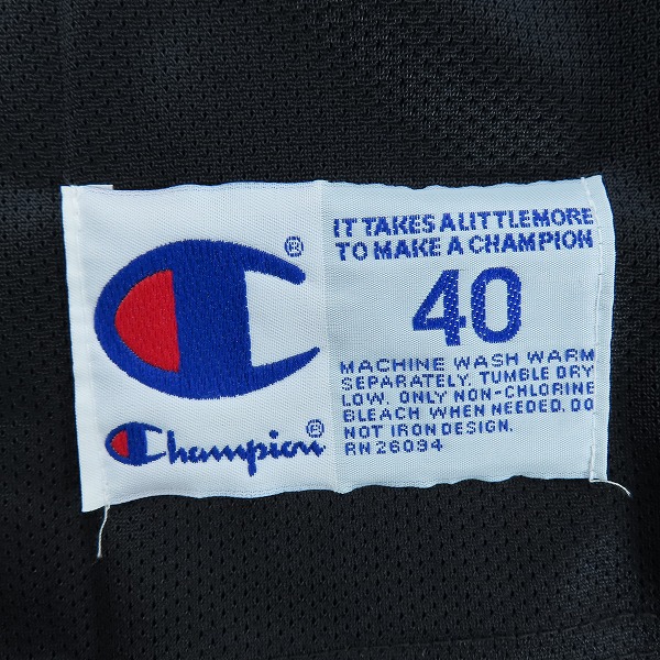 実際に弊社で買取させて頂いたChampion/チャンピオン キングス ウィリアムス #55 ユニフォーム/ゲームシャツ  サイズ40の画像 3枚目