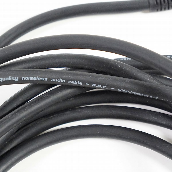 実際に弊社で買取させて頂いたbespeco/べスペコ Platinum Series 約6m L/S ギターシールド ベースシールド 動作確認済みの画像 5枚目