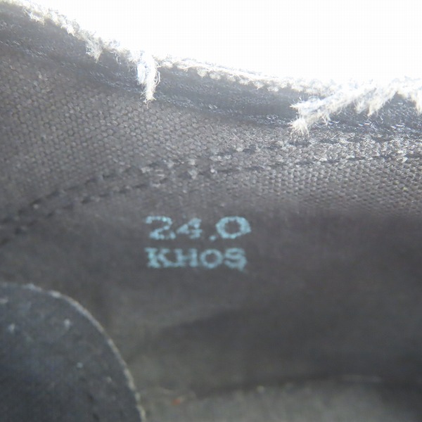 実際に弊社で買取させて頂いたUNDERCOVER/アンダーカバー JUN TAKAHASHI Jack Purcell/ジャックパーセル 型 6S900/24の画像 6枚目