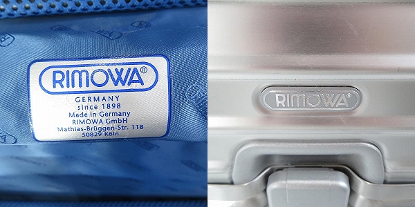実際に弊社で買取させて頂いたRIMOWA/リモワ TOPAS SPORT MULTI WHEEL/トパーズスポーツマルチウィール/キャリーケース 920.75の画像 7枚目