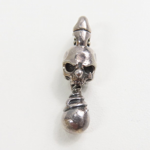 実際に弊社で買取させて頂いたF.A.L/FAL エフエーエル スカルドロップ　ペンダントトップの画像 1枚目