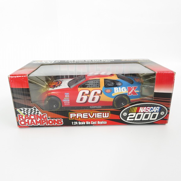 実際に弊社で買取させて頂いたRACING CHAMPIONS/レーシングチャンピオン ナスカー 2000  PREVIEW 1/24  ROUTE 66/ルート66 レーシングカー  ミニカー