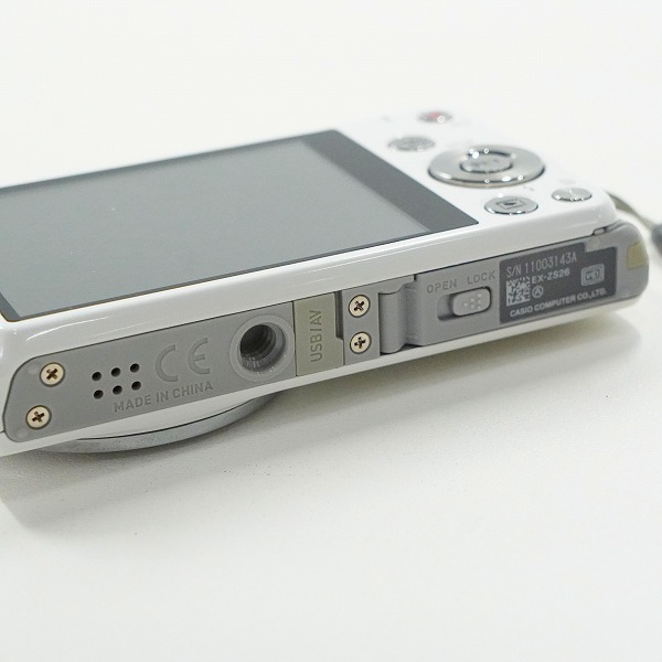 実際に弊社で買取させて頂いたCASIO/カシオ EXILIM EX-ZS26 コンパクトデジタルカメラ 動作未確認の画像 7枚目