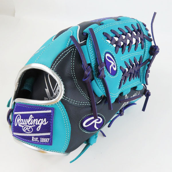 実際に弊社で買取させて頂いたRawlings/ローリングス 軟式/オールラウンド用 ハイパーテックカラーシンク グラブ/グローブ GR4HTCN55W 