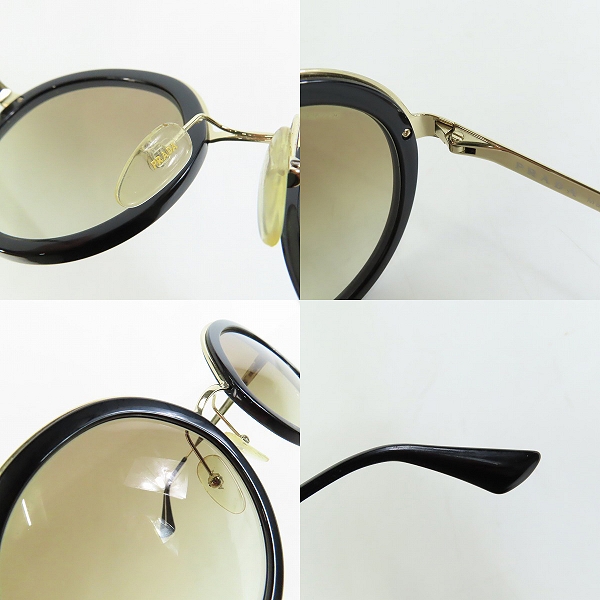 実際に弊社で買取させて頂いたPRADA/プラダ サングラス/アイウェア/SPR50T 54 23 1AB-0A7の画像 9枚目