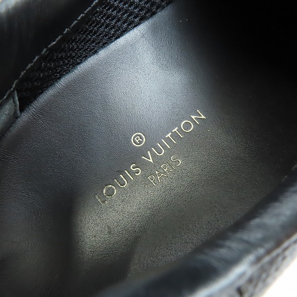 実際に弊社で買取させて頂いたLOUIS VUITTON/ルイヴィトン モノグラム ランアウェイ スニーカー 6.5の画像 6枚目