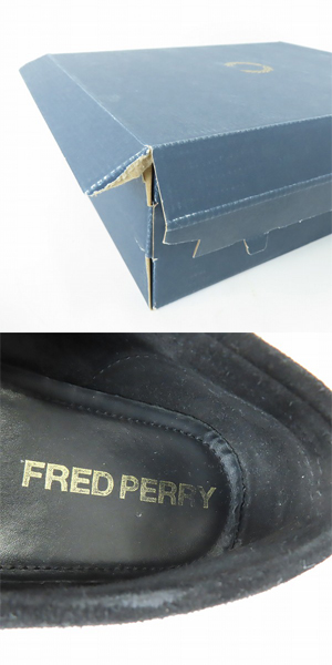 実際に弊社で買取させて頂いたFRED PERRY/フレッドペリー DAWSON LOAFER SUEDE/ダーソン スエード ローファー B6315/9の画像 7枚目