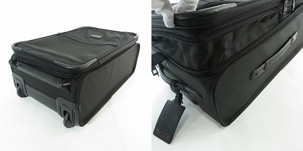 実際に弊社で買取させて頂いたTUMI/トゥミ エクスパンタブル・キャリーオン 2ウィール/2輪 キャリー/ガーメントバッグ 2268D3の画像 2枚目