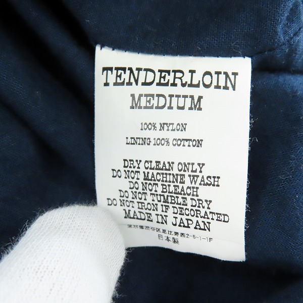 実際に弊社で買取させて頂いたTENDERLOIN/テンダーロイン COACH JKT ナイロンコーチジャケット/Mの画像 2枚目