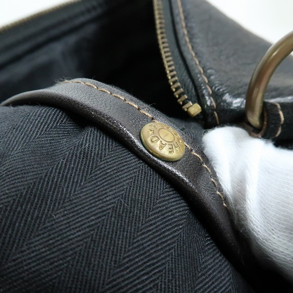 実際に弊社で買取させて頂いたFLAT HEAD/フラットヘッド DEER SKIN SACOCHE BAG/ディアスキン サコッシュバッグ FN-B1H6-7Sの画像 9枚目