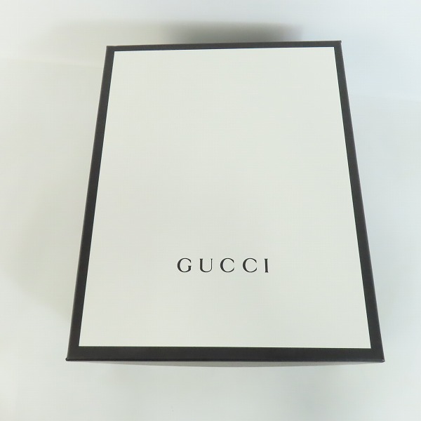 実際に弊社で買取させて頂いたGUCCI/グッチ ライトン インターロッキング ロゴ レザー スニーカー 630607/8の画像 9枚目