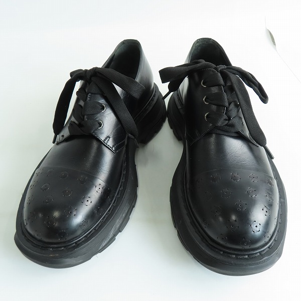実際に弊社で買取させて頂いたALEXANDER MCQUEEN/アレキサンダーマックイーン ボリュームソール レースアップ ローカットシューズ 39