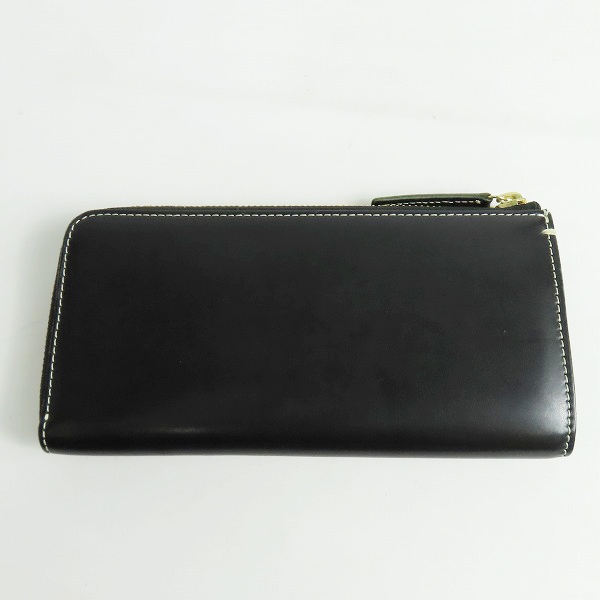 実際に弊社で買取させて頂いた土屋鞄製造所/ツチヤカバン ユニックリベルタ マスターLファスナー 長財布 ロングウォレット ブラックの画像 1枚目