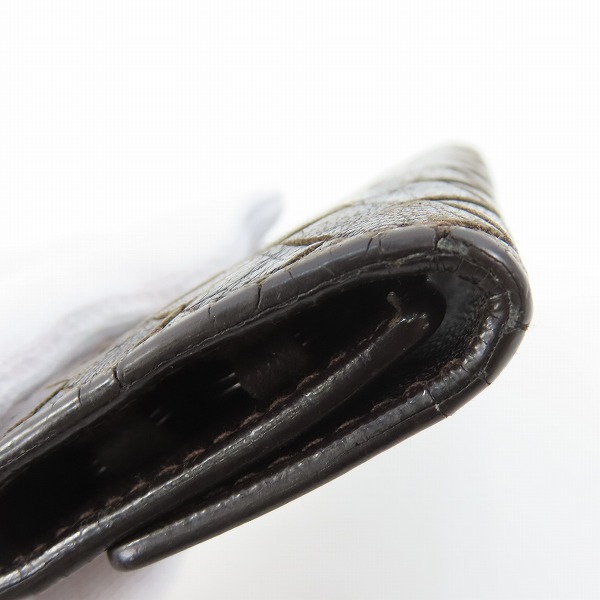 実際に弊社で買取させて頂いたBOTTEGA VENETA/ボッテガヴェネタ レザーキーケースの画像 7枚目