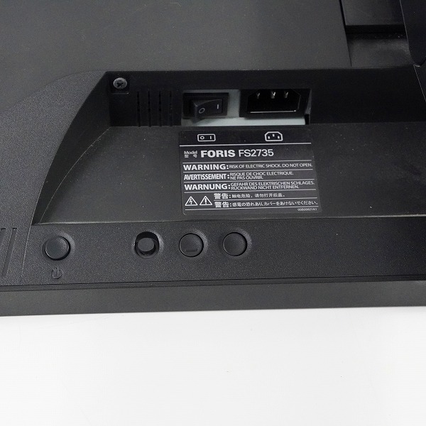 実際に弊社で買取させて頂いた★EIZO/エイゾー FORIS FS2735 27インチ ゲーミングモニター 液晶モニター 動作確認済みの画像 7枚目
