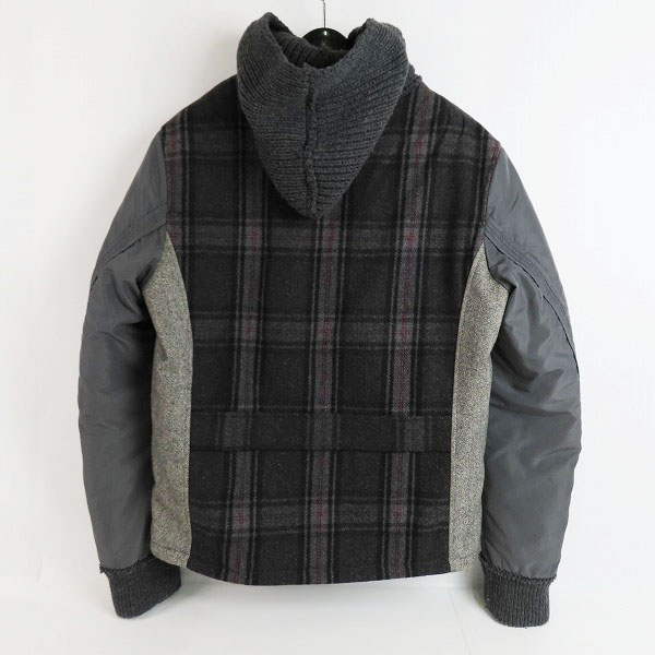 実際に弊社で買取させて頂いたDOLCE&GABBANA/ドルチェ&ガッバーナ/ドルガバ ジャケット チェック×ヘリンボーン柄 G9S18T/52の画像 1枚目