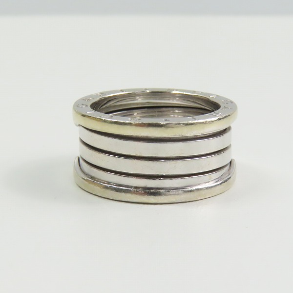 実際に弊社で買取させて頂いたBVLGARI/ブルガリ K18WG B-ZERO1/ビーゼロワン 3バンド リング/指輪 57/16号の画像 6枚目