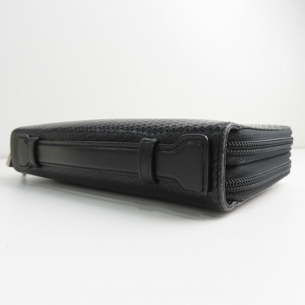 実際に弊社で買取させて頂いたdunhill/ダンヒル ダブルジップオーガナイザー セカンドバッグの画像 2枚目