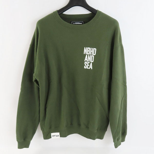 実際に弊社で買取させて頂いたNEIGHBORHOOD×WIND AND SEA/ネイバーフッド×ウィンダンシー LS SWEATSHIRT 231UWWSN-CSM01S/M