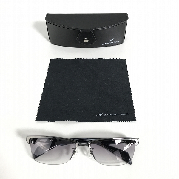 実際に弊社で買取させて頂いたSAMURAI SHO/サムライ翔 サングラス/アイウェア SS-T34 の画像 9枚目