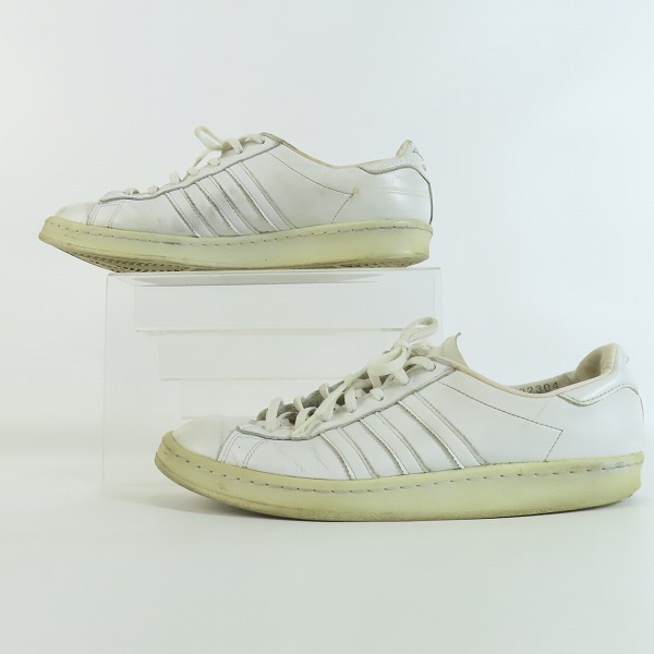 実際に弊社で買取させて頂いた【ジャンク】adidas×EDIFICE/アディダス×エディフィス CAMPUS 80s EF/キャンパス ホワイト スニーカー M22304/28.5の画像 3枚目