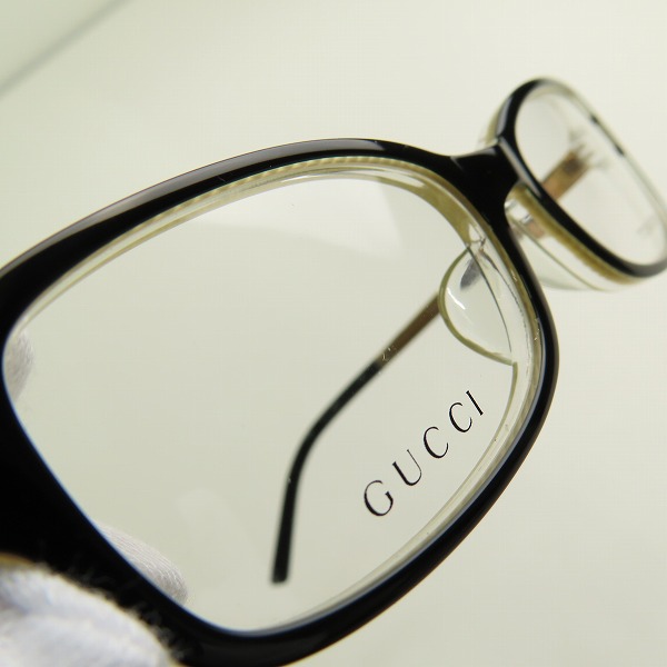 実際に弊社で買取させて頂いたGUCCI/グッチ メガネフレーム アイウェア GG9107/Jの画像 8枚目