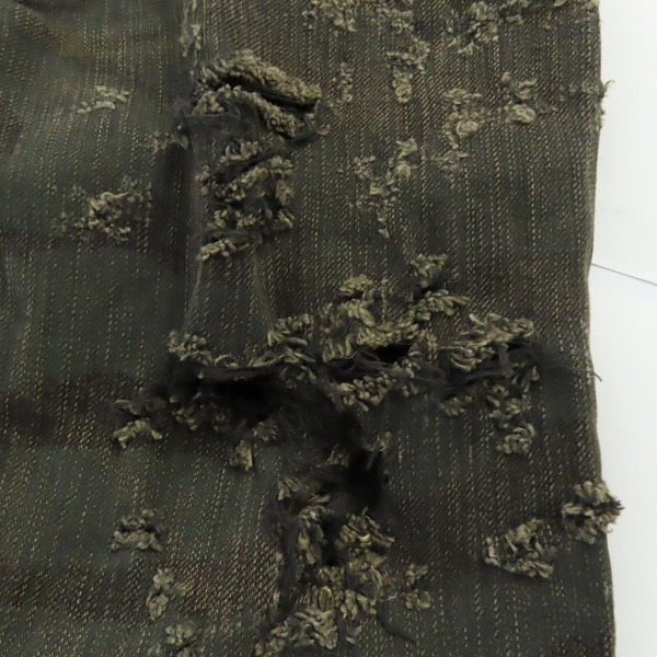 実際に弊社で買取させて頂いたLGB/ルグランブルー ダメージ デニム パンツ LAZY-S-WOLF 2270421T/29の画像 8枚目