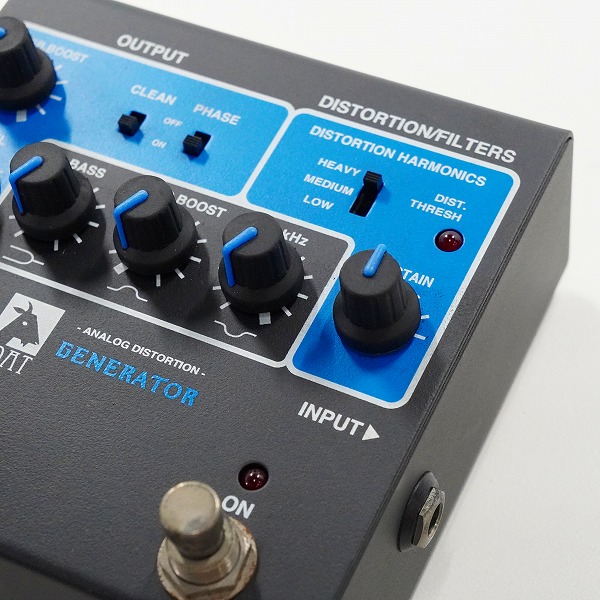 実際に弊社で買取させて頂いたGOAT/ゴート BL-G ANALOG DISTORTION GENERATOR ディストーション エフェクター 動作確認済みの画像 6枚目