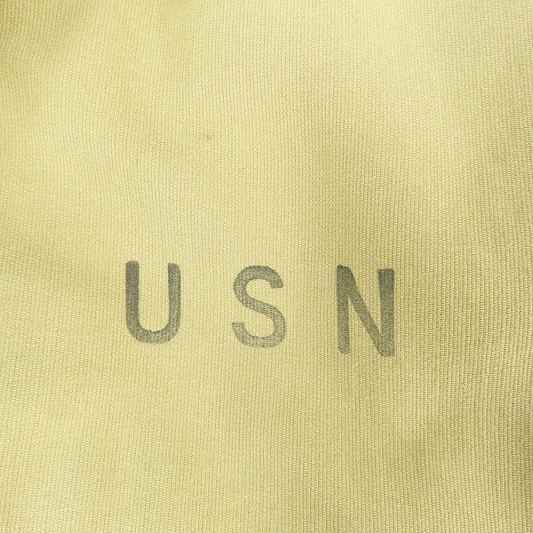 実際に弊社で買取させて頂いたBUZZ RICKSON'S/バズリクソンズ N-1 ボア コットン デッキジャケット BR12031 BR12886/Lの画像 6枚目