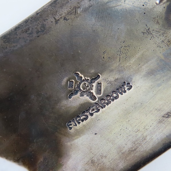 実際に弊社で買取させて頂いたFIRST ARROW'S/ファーストアローズ K18/SILVER バックル  レザーベルト BK-022/L-015Aの画像 4枚目