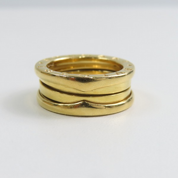 実際に弊社で買取させて頂いたBVLGARI/ブルガリ 750/K18YG/イエローゴールド B-ZERO1/ビーゼロワン リング/指輪 53/12号の画像 3枚目