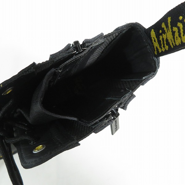 実際に弊社で買取させて頂いたYOHJI YAMAMOTO pour homme×Dr.Martens/ヨウジヤマモト×ドクターマーチン  10ホールサイドゴアブーツ HJ-E05-762-1-06/UK10の画像 4枚目