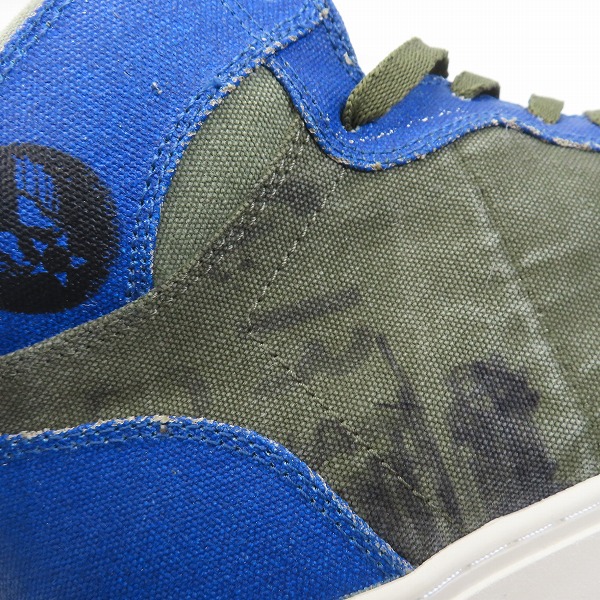 実際に弊社で買取させて頂いたREADYMADE×UNITED ARROWS & SONS/レディメイド×ユナイテッドアローズ＆サンズ ミリタリー リメイク スニーカー/3の画像 6枚目