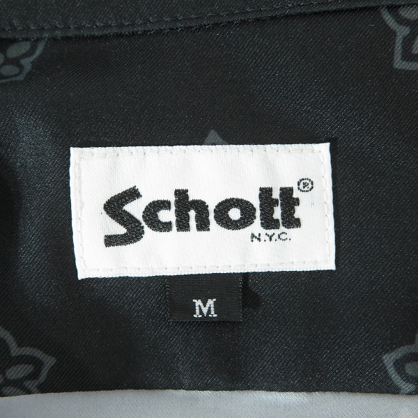 実際に弊社で買取させて頂いたSchott/ショット ORIGINAL BANDANA SHIRT/オリジナル バンダナ 半袖シャツ 782-3123024 /Mの画像 2枚目