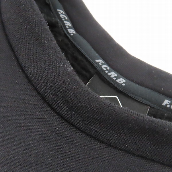 実際に弊社で買取させて頂いたF.C.Real Bristol/エフシーレアルブリストル POLARTEC FLEECE HYBRID CREWNECK TOP/フリースジャケット FCRB-212051/Mの画像 7枚目
