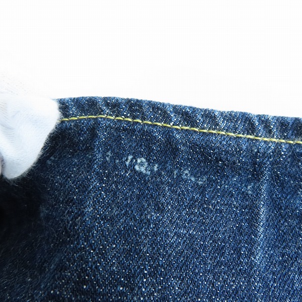 実際に弊社で買取させて頂いたSUGAR CANE/シュガーケン 東洋エンタープライズ Lot 2009 ジーンズ デニムパンツ 赤耳 SC42009 W32L34の画像 8枚目