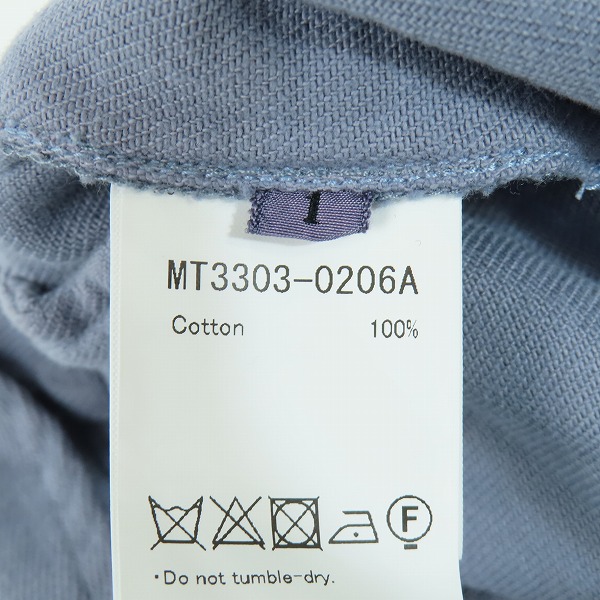 実際に弊社で買取させて頂いたMAATEE&SONS/マーティーアンドサンズ CHEAP CHINO チノパンツ MT3303-0206A/1の画像 3枚目