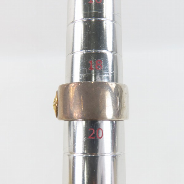 実際に弊社で買取させて頂いたARIZONA FREEDOM/アリゾナフリーダム K18 太陽神  リング/19-20号の画像 8枚目