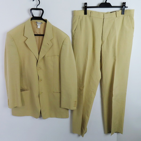 実際に弊社で買取させて頂いたVERSACE/ヴェルサーチ スーツ ジャケット/パンツ/セットアップ/イエローベージュ系/54